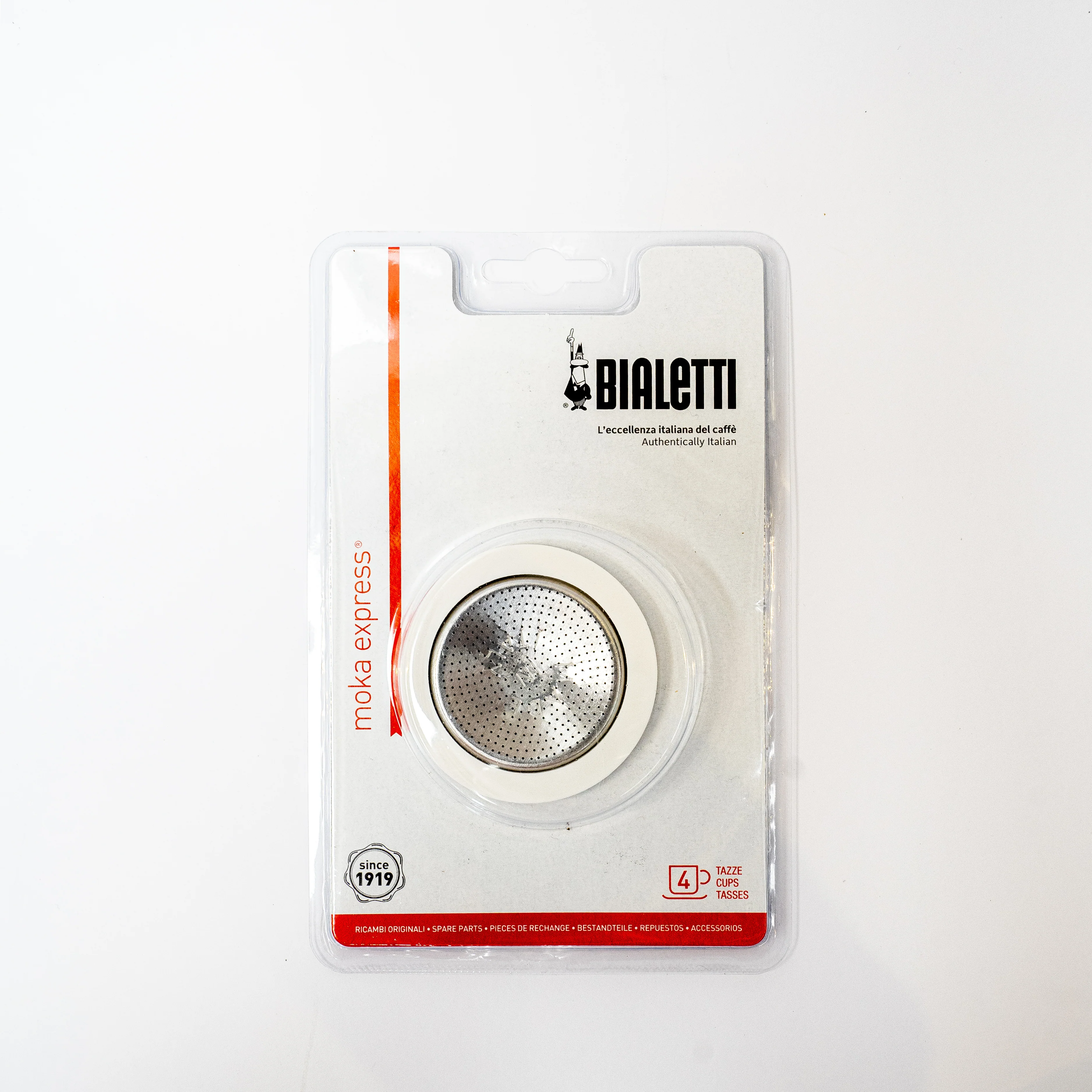 Bialetti Moka Stovetop Filter and Seal - Image 5